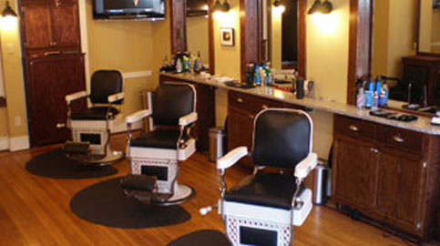 West Chester student haircuts